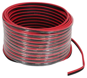 Rockville RED 16G50 OFC 16 Gauge 50 Foot 100% Copper Speaker Wire Car Audio - Picture 1 of 3