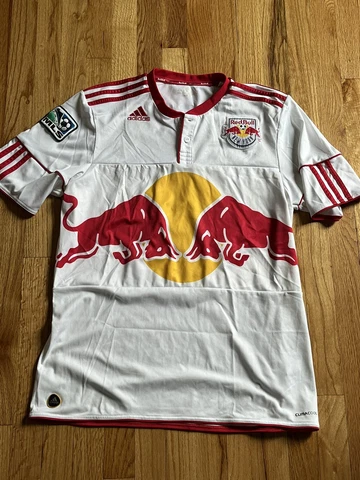 Thierry Henry Adidas New York Red Bulls 2011 Home Soccer Jersey Large Cover