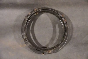 7" LED Headlight Bracket Headlamp Black Ring Mount For Harley Touring Roadking - Picture 1 of 4