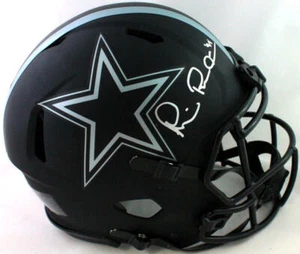 Michael Irvin Signed Cowboys F/S Eclipse Speed Authentic Helmet- Beckett W *Slvr - Picture 1 of 12