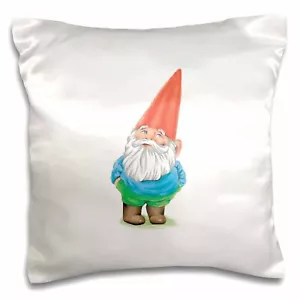 3dRose Gnome 16x16 inch Pillow Case - Picture 1 of 1
