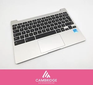 Samsung Galaxy Chromebook Go XE310XDA Palmrest Cover UK Keyboard Grade A - Afbeelding 1 van 5