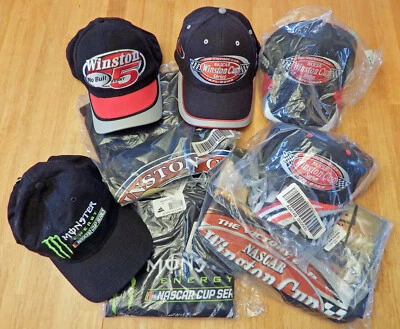 Camisetas y sombreros NASCAR, "Winston Cup" y "Monster Energy Cup" Series - NUEVO Foto 1 de 4