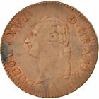 [#48828] Coin, France, Louis XVI, Sol ou sou, Sol, 1781, Lille, AU, Coppe