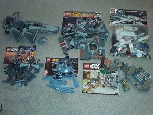 Partial LEGO Star Wars Sith Infiltrator SHIP LOT x8 75096 9493 75093 Incomplete - Picture 1 of 10