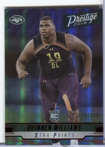 Quinnen Williams NY Jets RC Prestige 2019 324/399 Nr.222 Panini 032420DBCD - Bild 1 von 2