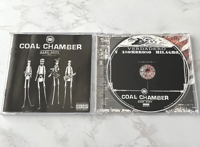 Coal Chamber Dark Days CD ORIGINAL 2002 Roadrunner 168 618 484-2 Fiend, Glow OOP Foto 1 de 4