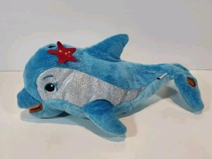 Girl Scouts Dolphin Plush Stuffed Animal Sparkly Adelante Brillante 16" Puppet - Picture 1 of 7