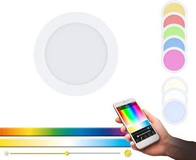 EGLO C-Link FUEVA-C 33213 Einbauleuchte smart RGB 17cm TW EK:F (Spektrum A-G) - Bild 1 von 4
