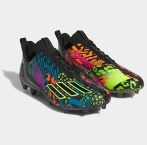 Adidas Adizero 12.0 Mismatch Tacchetti Calcio Nero Viola IG9569 Uomo Taglia 12 - Foto 1 di 14