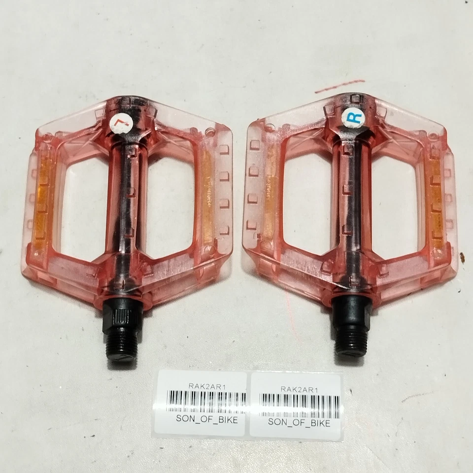 NUEVO PEDALES K46 Bicicleta 1 PAR Apto para BMX, BICICLETA MTB Foto 1 de 4