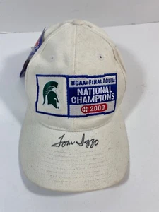 TOM IZZO Autogramm 2000 Michigan State National Champions Basketball Spartans - Bild 1 von 8