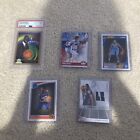 5 Sports Cards Includes Rookies,rated Rookies And Patches