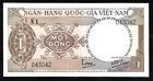 World Paper Money - South Vietnam 1 Dong Nd 1964 P15a Series K1 @ Crisp Unc