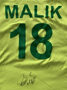 SELTENER PAKISTAN ODI PULLOVER GETRAGEN & SIGNIERT SHOAIB MALIK 2006 ENGLAND CRICKET TOUR - Bild 1 von 4