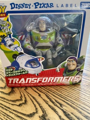 *RARE* TAKARA TOMY Toy Story BUZZ LIGHTYEAR | TRANSFORMERS DISNEY Pixar LABEL  - Image 1 of 4