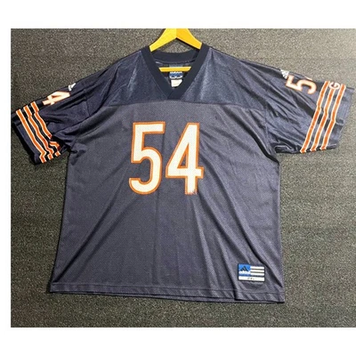 Camiseta de fútbol Adidas Chicago Bears Brian Urlacher 54 XXL Foto 1 de 4