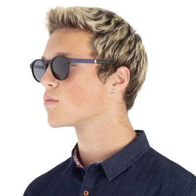 Gafas de sol Tommy Hilfiger gris azul redondas para hombre TH 1476/S 0D51/IR 51 Foto 1 de 4