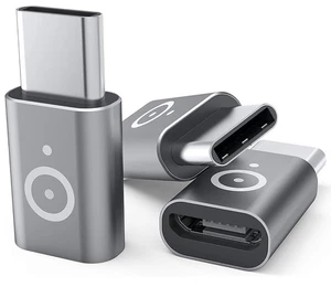 Pazzimo 3x Adapter Micro-USB to USB-C 3.1 Type C to Micro-USB Converter - Picture 1 of 9