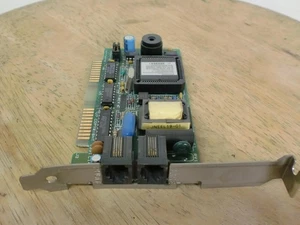 Vintage ISA Modem Data Fax Internal Card 1991 Dual RJ-11 8-Bit PC Retro REV C - Picture 1 of 5