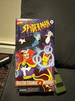 Hasbro Spider-Man: La Serie Animada Marvel Legends Doctor Strange & Morbius Foto 1 de 4