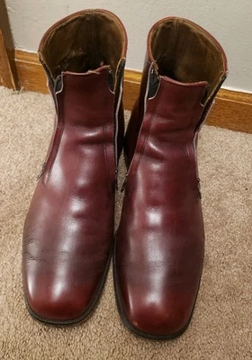 Allen Edmonds York 9666 Botines Zapatos Para Hombre 10 A Oxblood Has Wear Foto 1 de 4