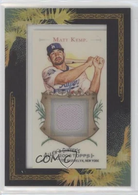 2008 Topps Allen & Ginter's Framed Mini Relics Matt Kemp #AGR-MK - Image 1 of 2