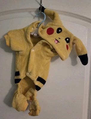 Suéter polar abrigo perro mascota Pokemon Pikachu  Foto 1 de 4
