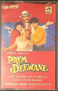 Prem Deewane - Bollywood Music Cassette - Picture 1 of 2