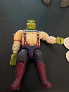 Vintage 1986 Mattel Bravestar Lenker komplett Figur funktioniert schöne Farbe - Bild 1 von 3