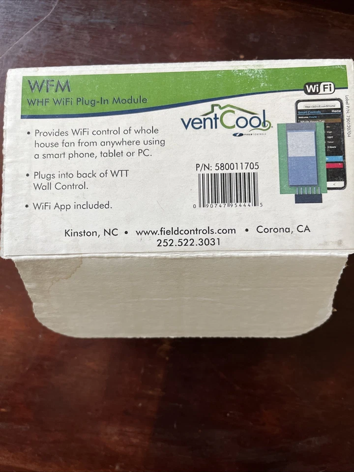 Módulo enchufable WiFi Vent Cool WFM WHF P/N 580011705 NUEVO DE STOCK ENVÍO GRATUITO EE. UU. - Imagen 1 de 1