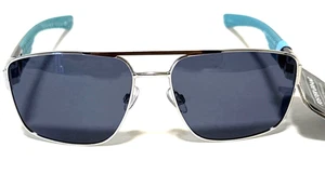NUEVAS GAFAS DE SOL Foster Grant Advanced Comfort Templos engomados Plata PILOTO Rec - Imagen 1 de 7