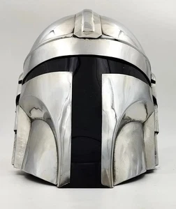 Mandalorianer Stahlhelm Cosplay Star War Boba Fett Helm für Halloween Geschenk - Bild 1 von 5