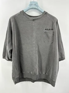 Daniel Patrick Short Sleeves Washed Charcol Size 2XL (X7) - Picture 1 of 11