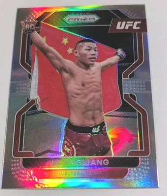 2022 Panini Prizm UFC - Li Jingliang #118 Silver Prizm (RC) Rookie  - Image 1 of 2