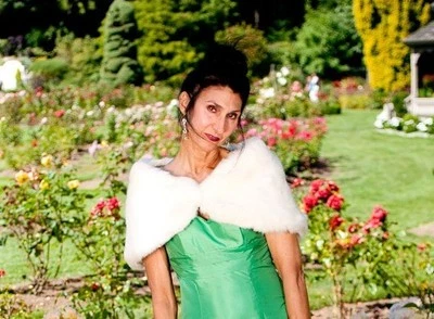 GENUINE Vintage VTG White Ivory Wedding Bridal Stole Cape Bolero Formal Wrap - Image 1 of 4