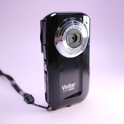 Vivitar DVR-426HD Handheld Compact Digital Video Recorder Black Tested - Image 1 of 4