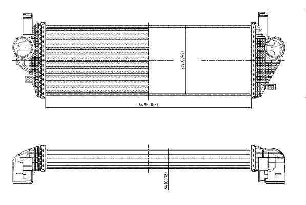 NRF Ladeluftkühler  für JEEP - Bild 1 von 1