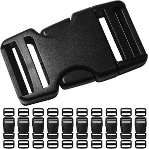 Buckles for 1 inch Wide Webbing Straps: Quick Side Release Buckle 10 set and ... - Picture 1 of 8