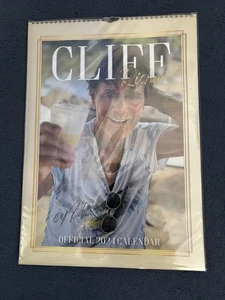 Cliff Richard Calendar 2024 Signed by Cliff Richard - Picture 1 of 3