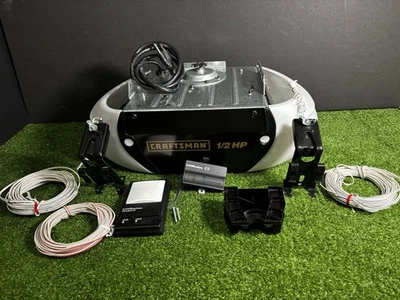 craftsman garage door opener 139.53985DM +Sensors/logic Board/remote *No Rail* - Image 1 of 4