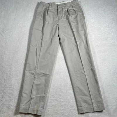 Pantalón chino vintage Polo Ralph Lauren Ethan beige plisado TALLA 30 x 30 Foto 1 de 4
