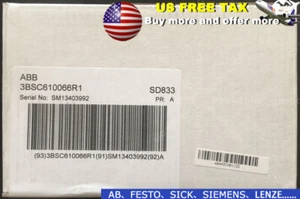 ABB SD833 3BSC610066R1 New In Box 1PCS Free Fast Ship - Zdjęcie 1 z 2
