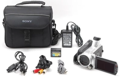 [NEAR MINT] SONY HDR-SR11 HD Handycam Camcorder  Carl Zeiss BAG  Tested JAPAN - Image 1 of 4