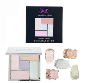 Sleek Highlighter Contour Palette 5 Shades Mirror Compact *DISTORTED DREAMS* - Picture 1 of 4