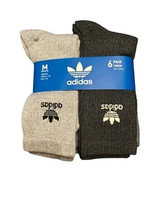 Calcetines Adidas Originales Unisex Adulto Trifolio Crew (6 Pares) Talla Mediana - Imagen 1 de 5