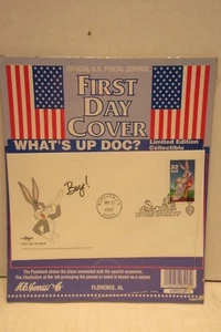 Bugs Bunny First Day Cover 1997 Warner Brothers Burbank California Artmaster - Picture 1 of 2
