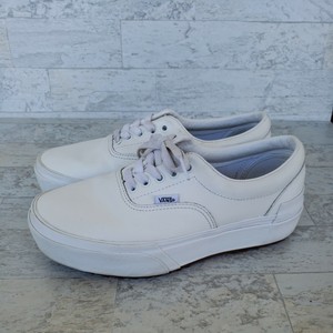 vans tumble slip on white leather