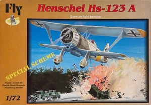 1/72 WW2 Attacker : Henschel Hs-123A [ Germany] #72008  : FLY - Picture 1 of 5