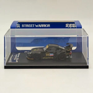 1:64 SW Porsche RWB 993 Charlene Wide Body Modified Low Tail #96 Black Diecast - Bild 1 von 7